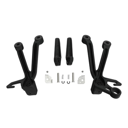 Passenger Footrests Footpegs Bracket for Suzuki GSXR1000 GSX-R1000 (2003-2004)