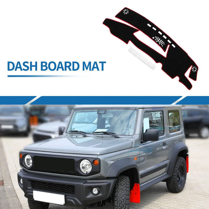 Dashboard Cover Mat for Lexus ES 300h 2021-2023 Sun Protector Pad Black Red