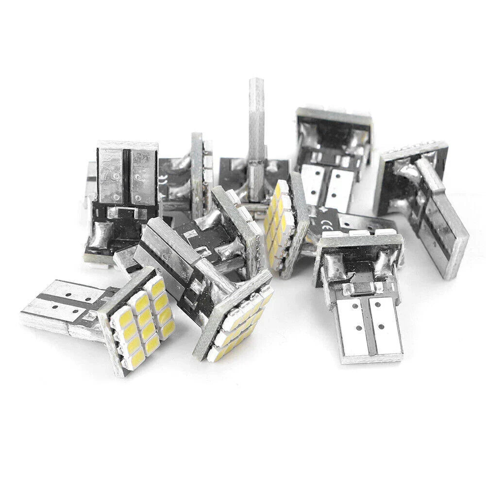 10 x T10 1206 12 SMD Car Map Reading Bulbs