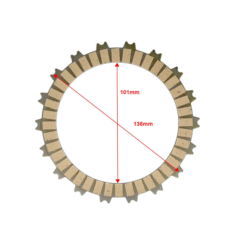 5 x Clutch Friction Plates for Honda CBR250 CBR 250 RB RC (2011-2013)