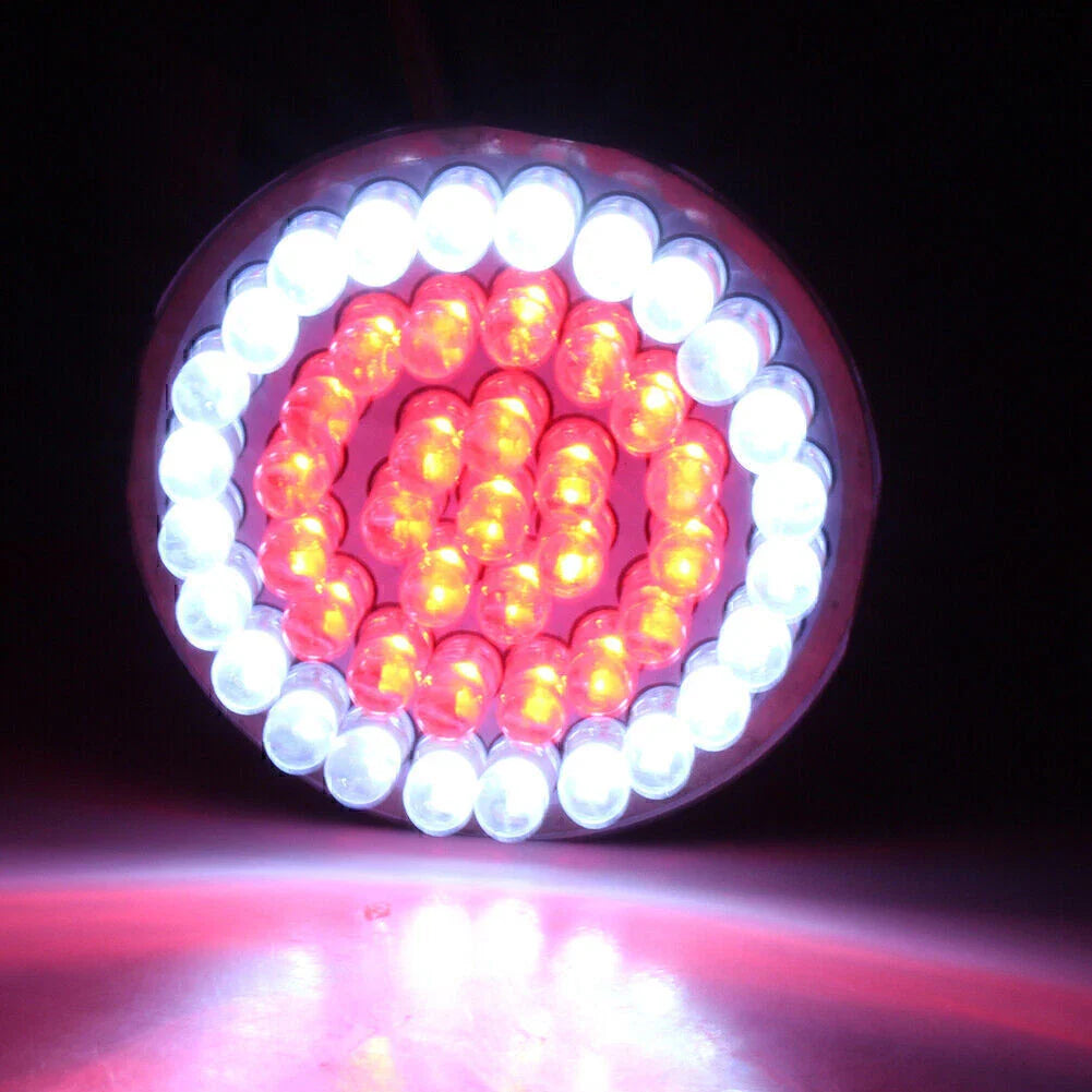 48 LED Indicator Light Bulb White/Red for Harley Sportster Touring (2014-2017)