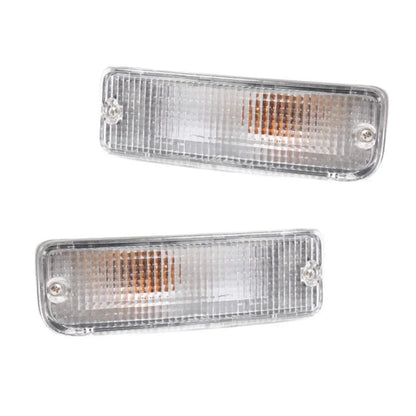 Front Bumper Lights Lamp LH+RH Fits Toyota Hilux LN85 LN106 Pickup 1989-95 D06