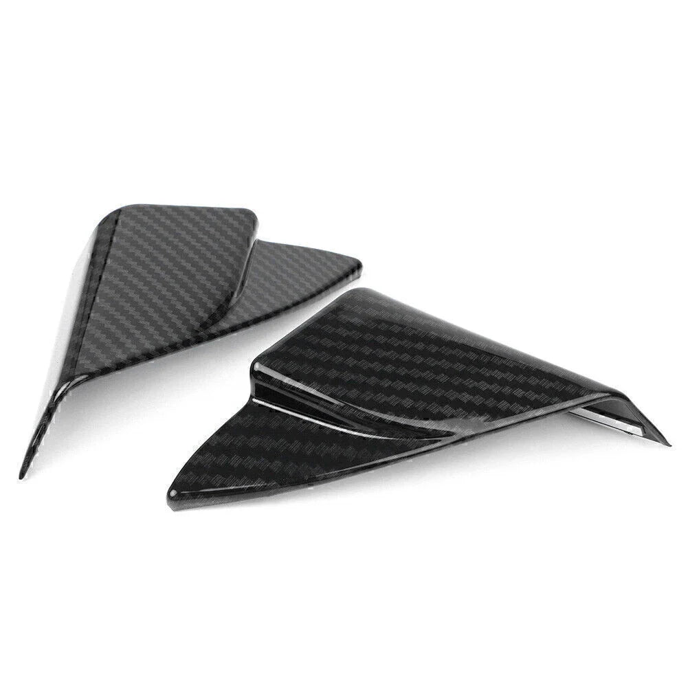 Carbon Fiber Interior Front Triangle Frame Covers for Toyota Camry (2018-2023)