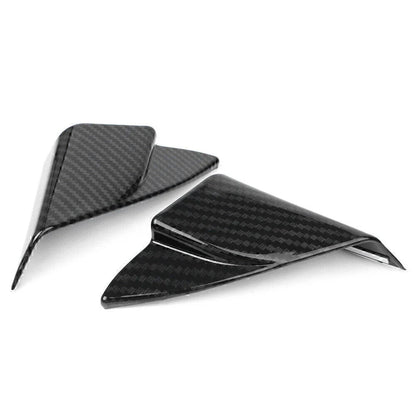 Carbon Fiber Interior Front Triangle Frame Covers for Toyota Camry (2018-2023)