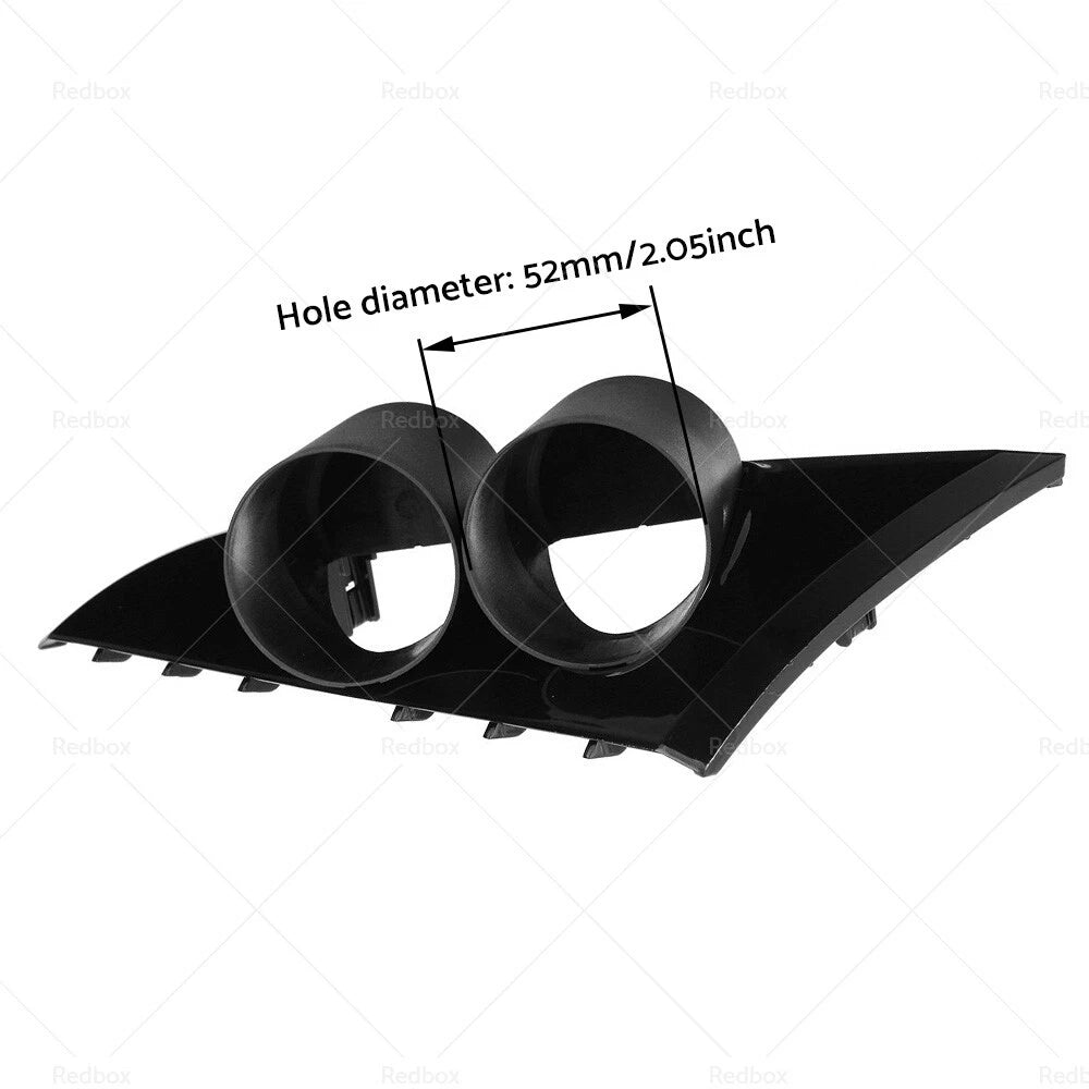 52mm Dash Mount Twin Gauge Holders for Ford Falcon BA BF XR6 XR8 (2002-2008)