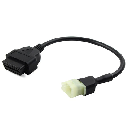 4 Pin to 16 Pin OBD2 Cable Connectors for Honda CBR600/1000RR (2003-2023)