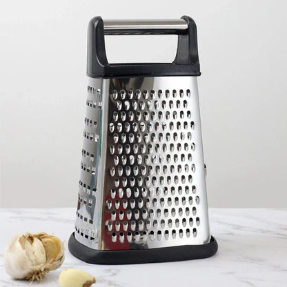 4-Sided Stainless Steel Cheese Grater for Kitchen Gadgets