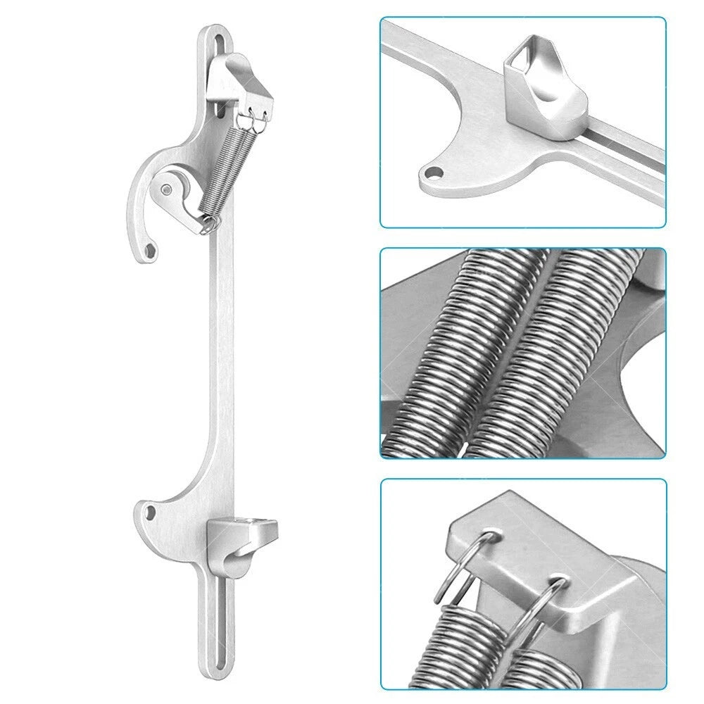 Silver Throttle Cable Bracket for Carburetor 4150 4160 (Fits Various Models)