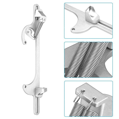Silver Throttle Cable Bracket for Carburetor 4150 4160 (Fits Various Models)