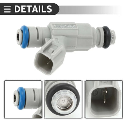 Fuel Injector for Dodge Caravan SE 2001-2003 2.4L Gray 1 x Unit