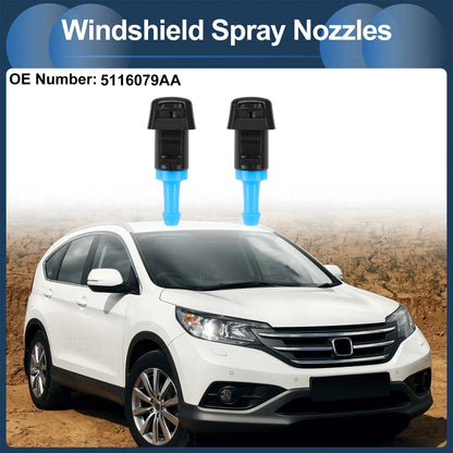 Washer Nozzle with Gasket & Fluid Hose for Dodge Grand (2004-2009)
