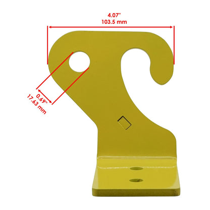 Deck Front Hanger Bracket with Roller for John Deere 2210 4010 4110 (2005–2015)