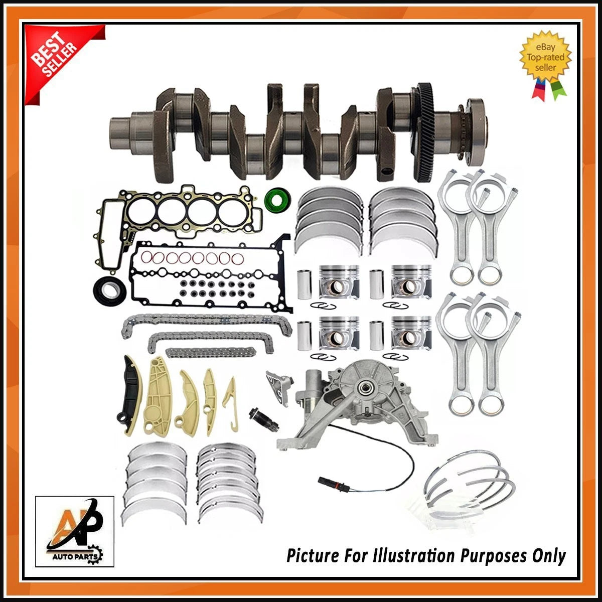Crankshaft Replacement for Land Rover Range Rover Jaguar 2.0D (204DTA) (2016–2019)