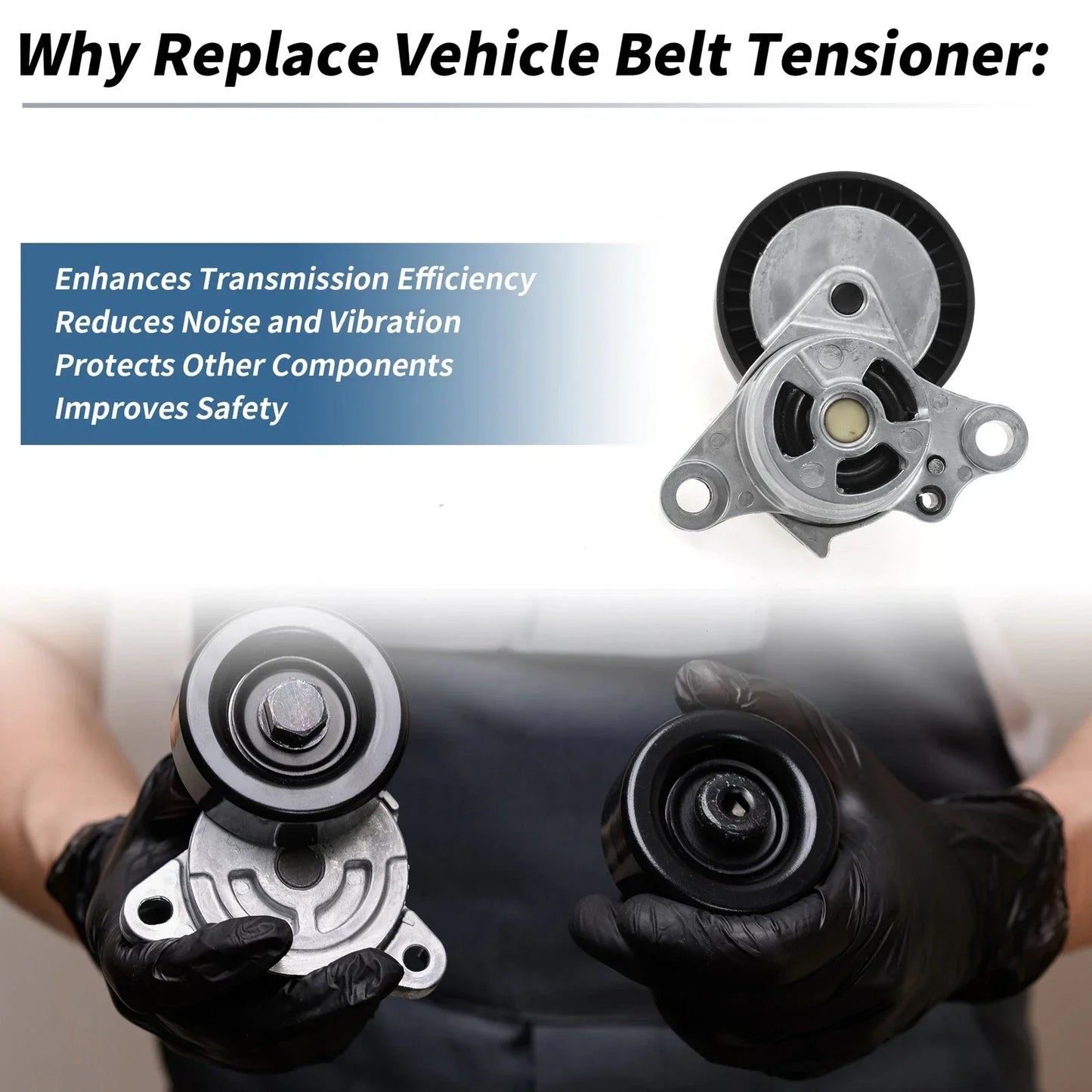 Belt Tensioner for Porsche Panamera 2017-2023 - Durable Metal Component