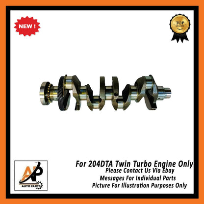 Crankshaft with Gear Replacement for Range Rover 2.0 D 204DTA (2013–2017)