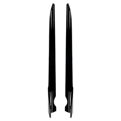 Skirt Extensions  Left Right for BMW G05 X5 LCI M Sport (2019-2025) Glossy Black