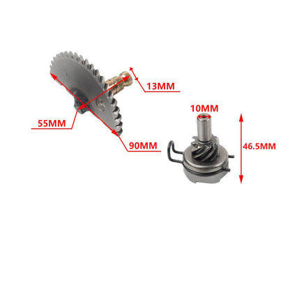 GY6 50CC 139QMB Scooter ATV Kick Start Kit Complete Gear Shaft