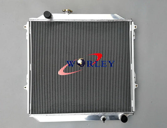3 Row Radiator + Fan for Toyota Hilux Surf KZN185 KZJ90 KZJ95 (1996-2002)