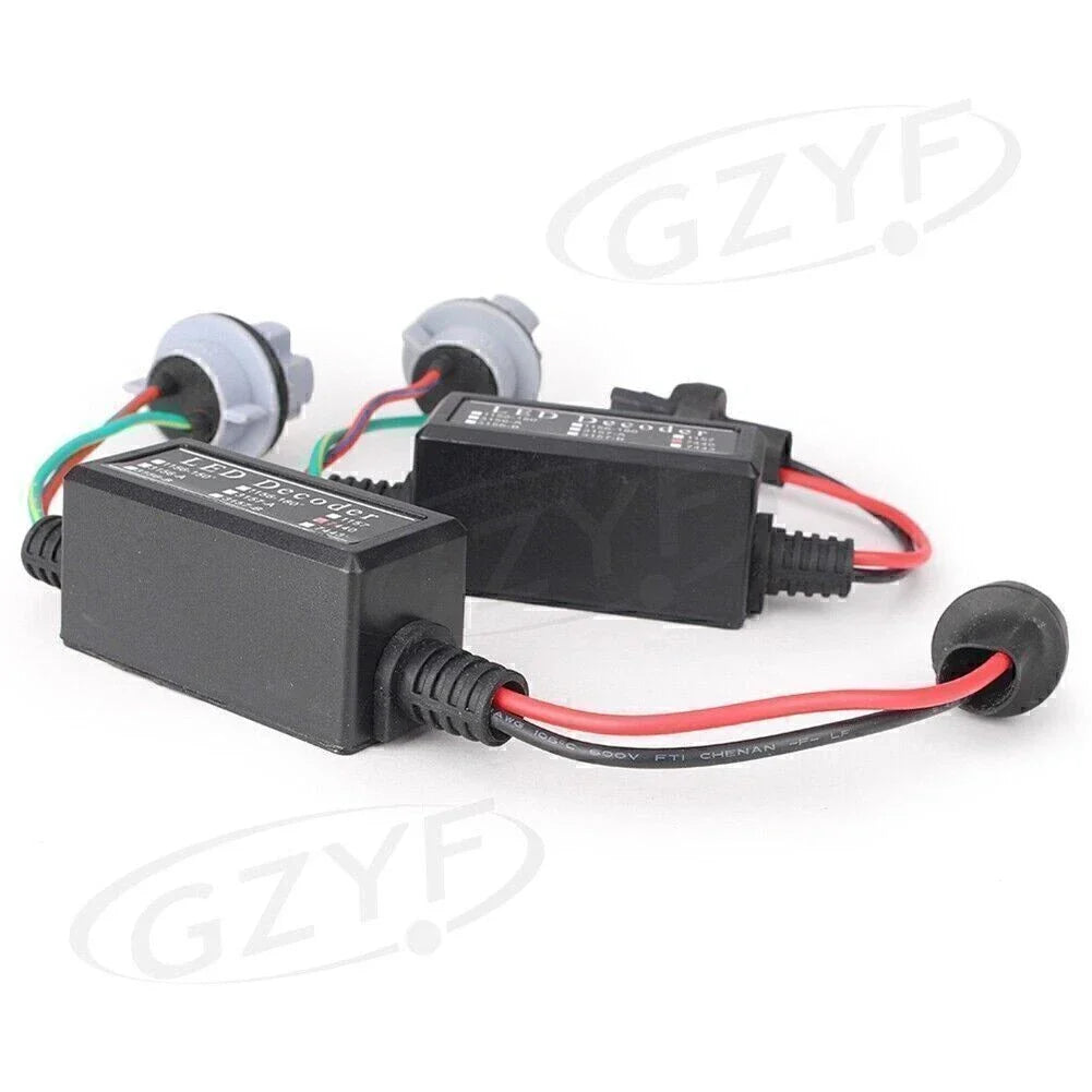 Anti Hyper Flash 7440 T20 LED Decoder for Car - Error Free (All Years)