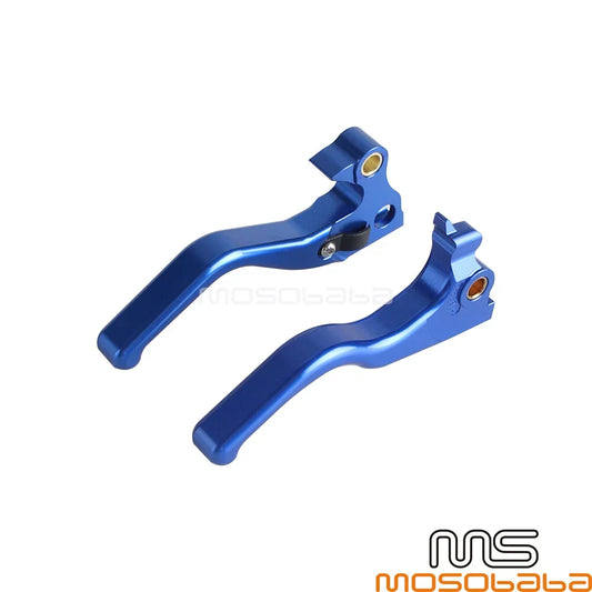 3 Finger 5.3'' Brake & Clutch Levers  Blue for Harley Sportster (2007-2023)