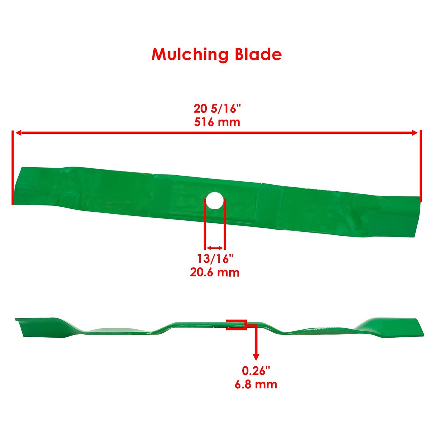 Deck Mulching Blade Replacement for Murray (2000–2010)