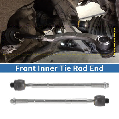 2 x Front Inner Tie Rod End Links for Dodge Charger, Chrysler 300 (2015-2022)