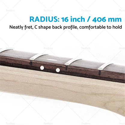Maple 22 Fret Electric Guitar Neck for ST Electric Guitar