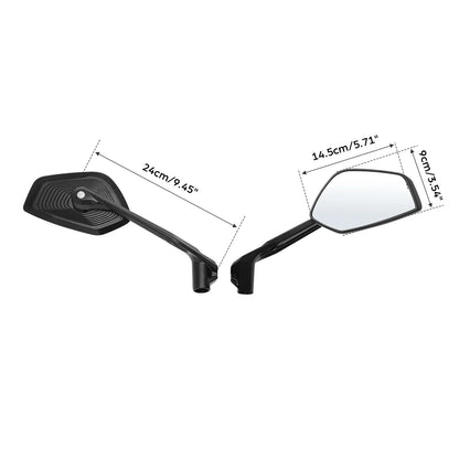 Side Rearview Mirrors for BMW F700GS F800GS F800R F850GS R1200GS R1250GS