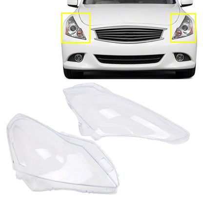 Headlight Lens Cover for Infiniti G37 G35 G25 Q40 (2007-2015)