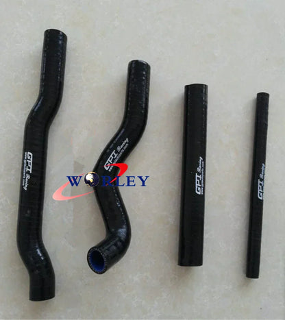Silicone Radiator Coolant Hose for KTM 125/150 SX (2016-2017) - Black