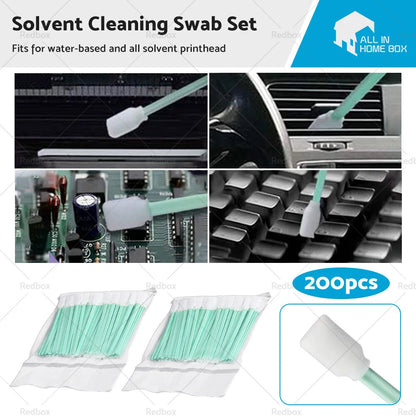 Cleaning Swabs for Epson Mutoh Mimaki Roland Printer 200X Solvent