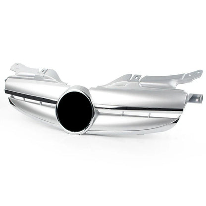 Silver Front Upper Grill for Mercedes Benz R170 SLK Class (1998-2004)