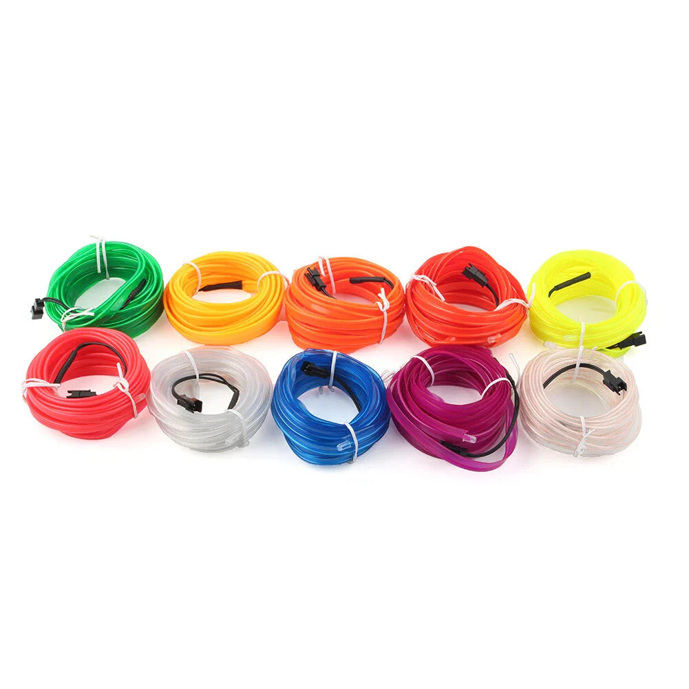 Meter LED Car Interior Atmosphere Wire Strip Light