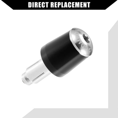 2 x Motorcycle Handlebar End Plug Caps 7/8" for Honda
