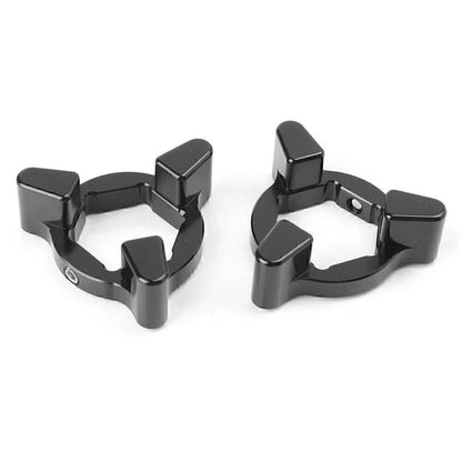 22mm Front Anodized Preload Adjusters for Universal Black Motor