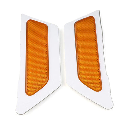 Front Bumper Reflector Side Marker Lights  Yellow for Audi A4 (2017-2019)