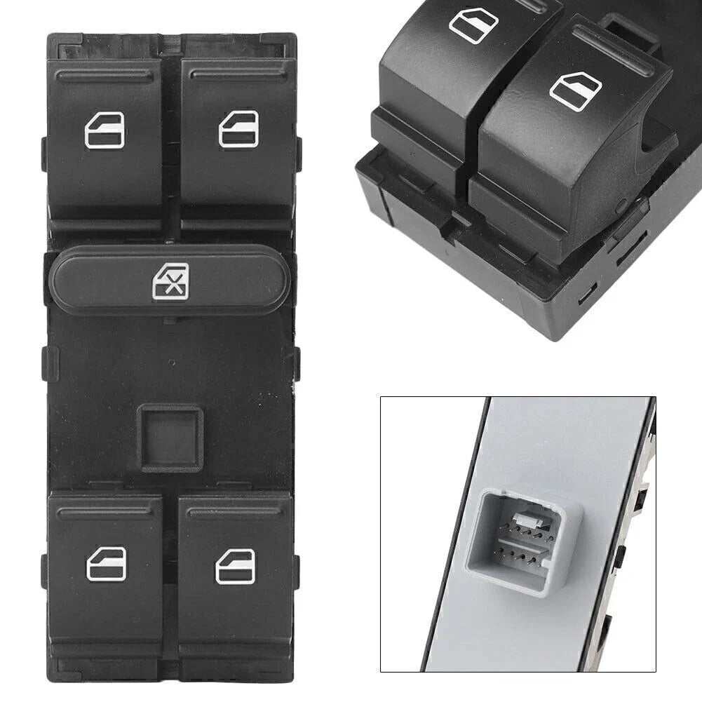 Master Window Control Switch for VW Golf, Jetta, Passat (2006-2010)
