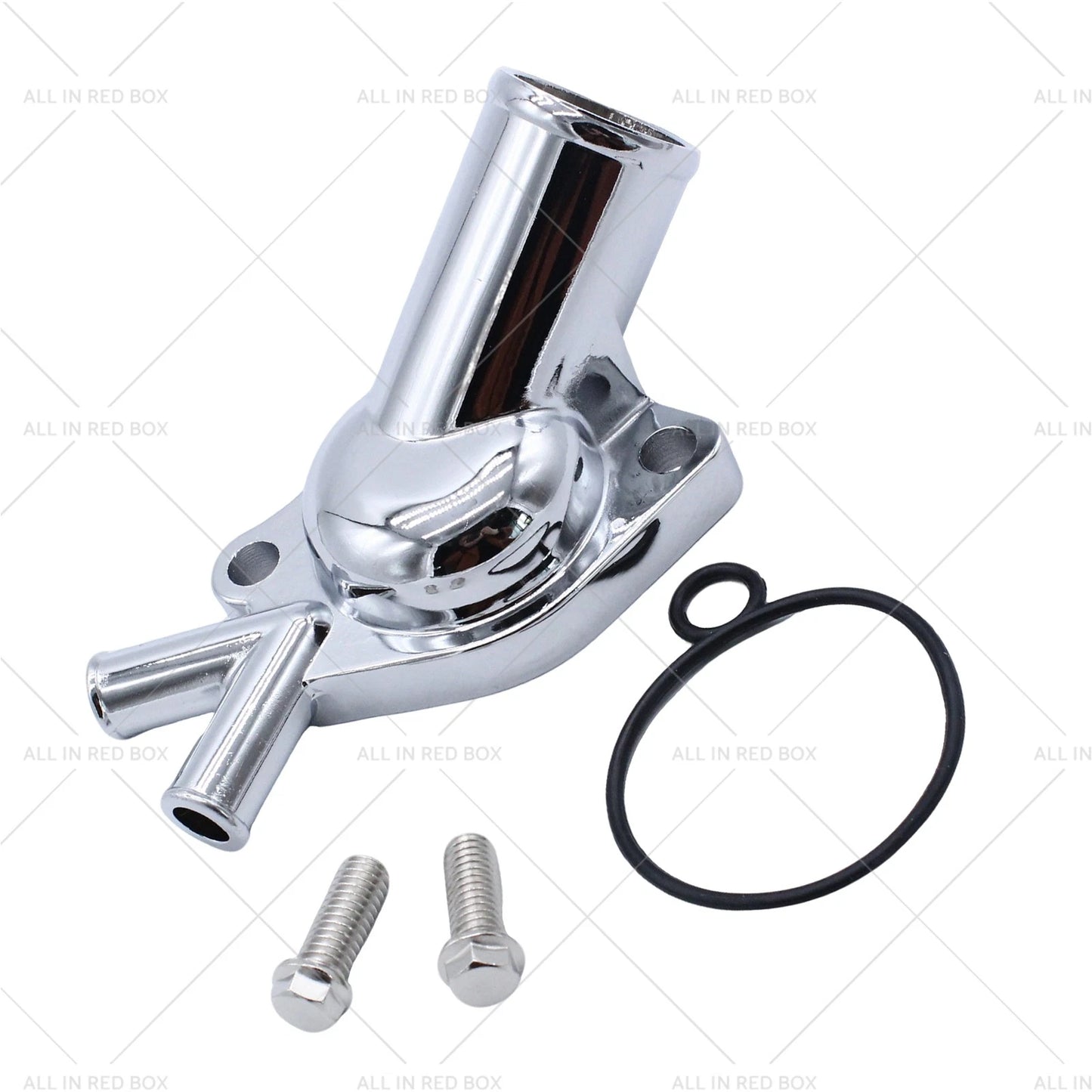 Twin Pipe Thermostat Housing Water Outlet for Holden V8 HX HZ WB LH LX (1976-1980)