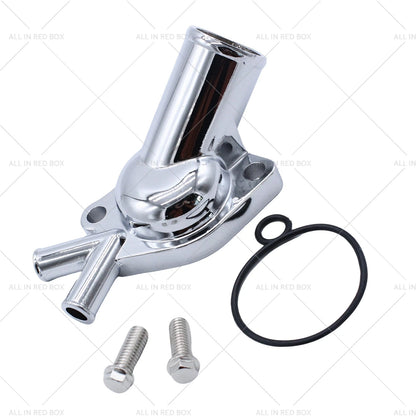 Twin Pipe Thermostat Housing Water Outlet for Holden V8 HX HZ WB LH LX (1976-1980)