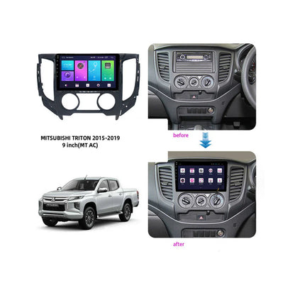 9'' Wireless Apple CarPlay Android Auto Radio for Mitsubishi Triton (2015-2018)