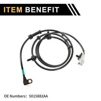 ABS Wheel Speed Sensor for Dodge Ram 2500 Front Left Right (2000-2002)