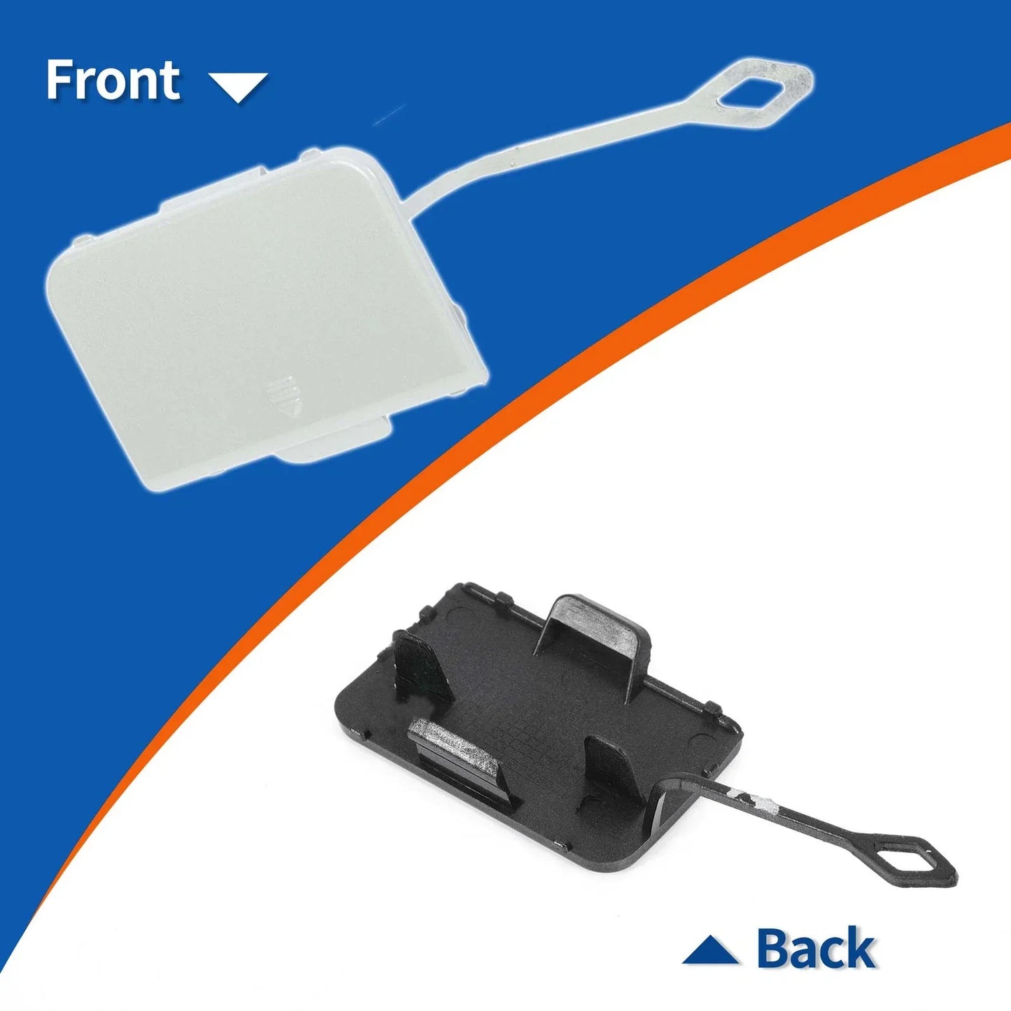 Front Right Tow Hook Cover for Mercedes-Benz C-Class (2008-2011)
