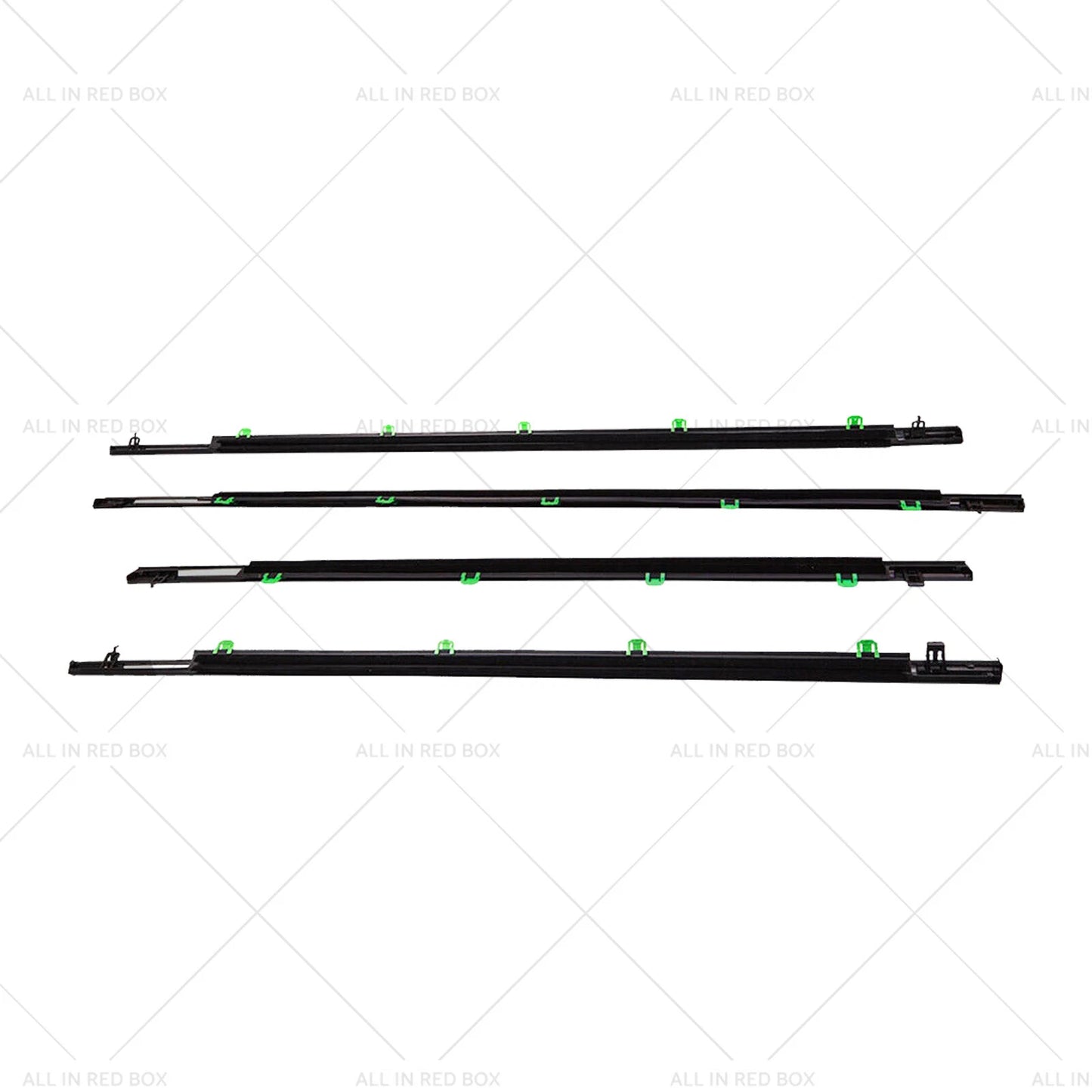 Black Weatherstrip Window Moulding Trim Seal for Honda CR-V (2007-2011)