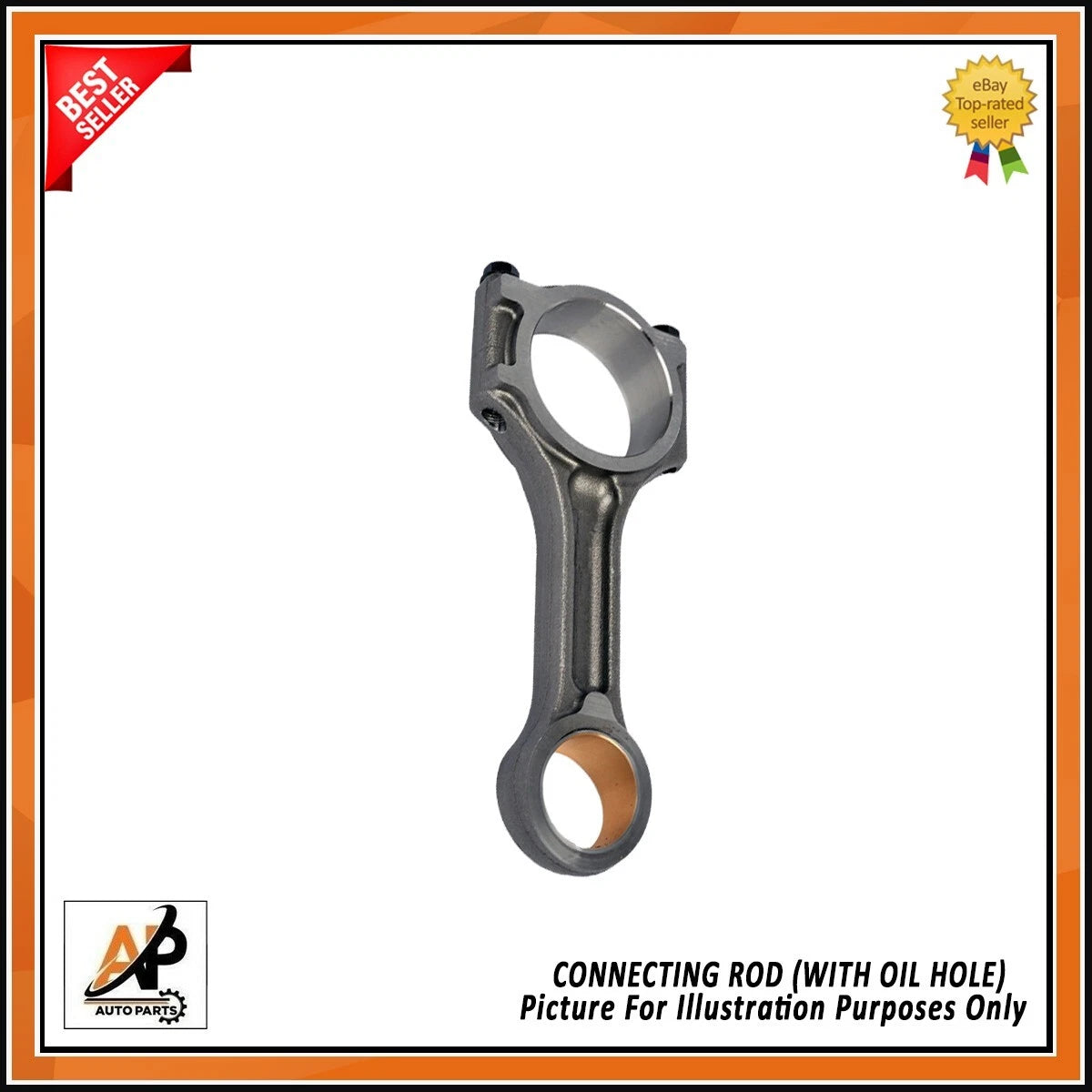 Connecting Rod With Oil Hole Replacement for Mercedes-Benz C-Class OM626 (1980–1985)