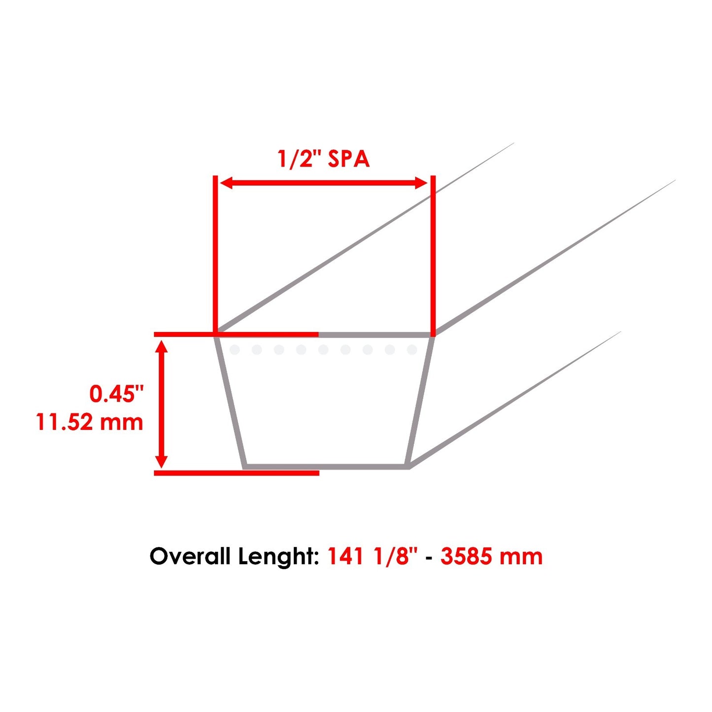Deck Spindle Blade and Belt Replacement for John Deere LA130 LA140 (2005–2019)