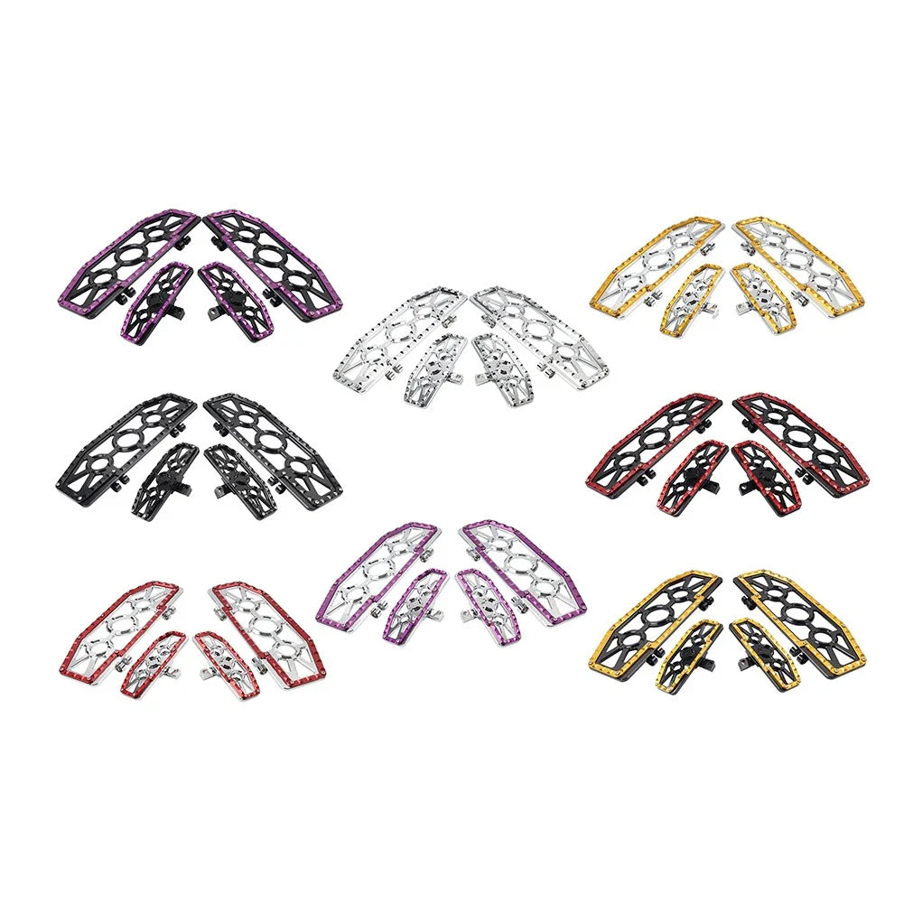 Driver Passenger Floorboard Foot Pegs for Harley Electra Road Glide (2007-2023)