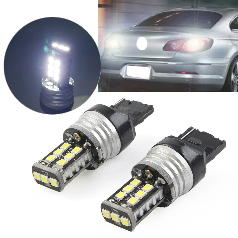 High Power 15 SMD LED Reverse Tail Brake Lights for Car
