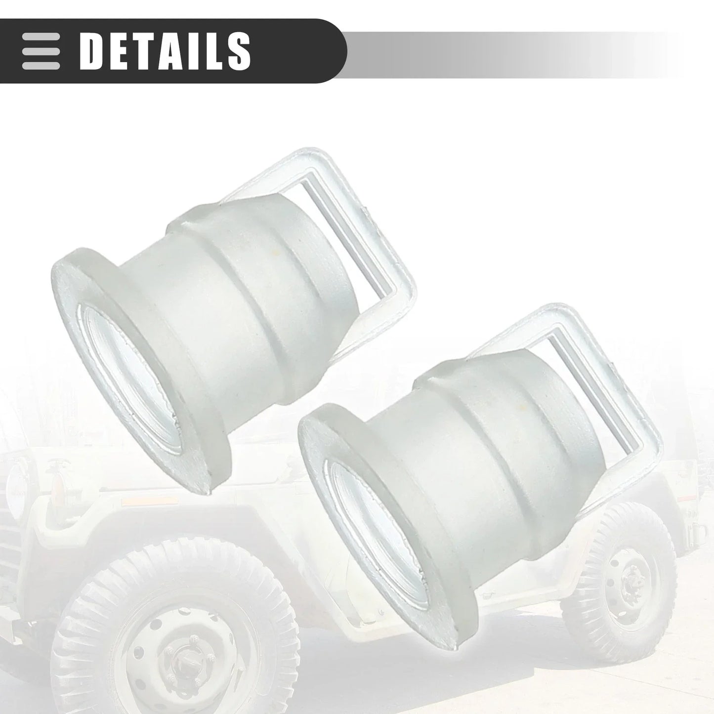 Transfer Case Cable Bushing for Jeep 68064273ab (2018-2023) - 2 Pcs