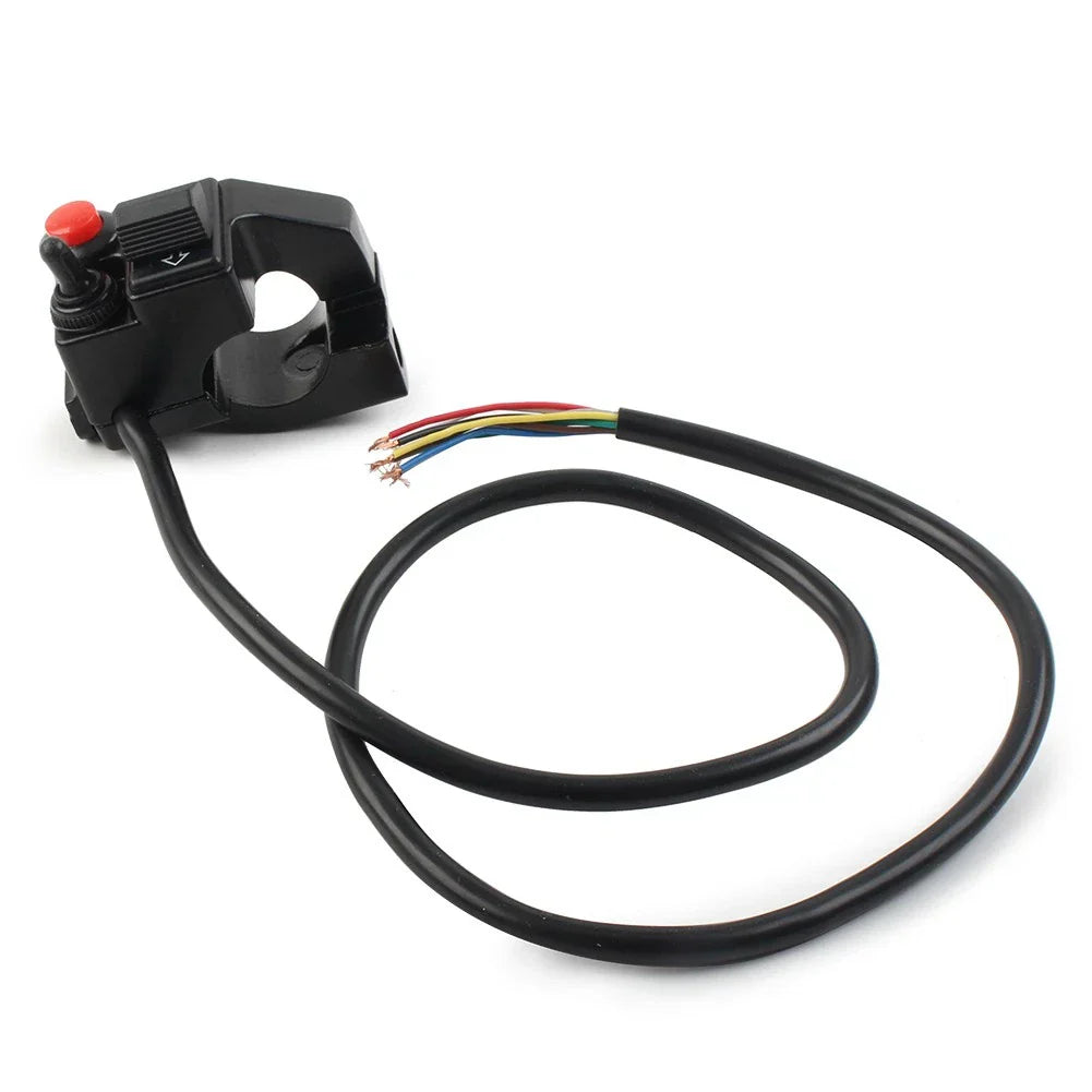 12V Motorcycle Handlebar Switch Button for Horn Turn Signal Fog Lamp Headlight