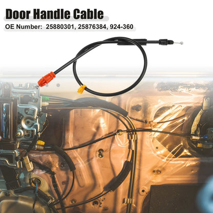25.8" Car Door Latch Cable for Chevrolet (Fits Various Models 2000-2023)